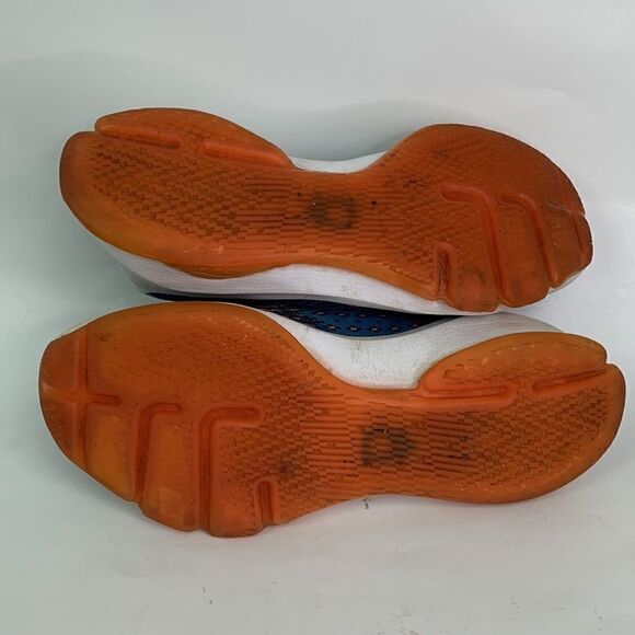 Youth Nike KD 8 Blue and orange Sneakers 749375-414 - Picture 11 of 15